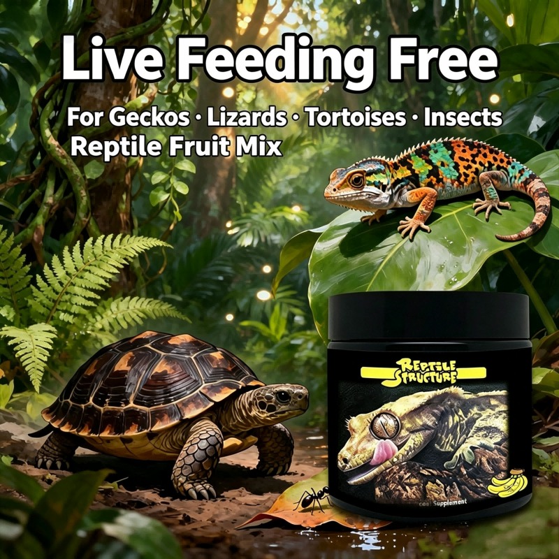 Reptile Food Gecko Insect Frui - Calcium Powder Reptile recension och pris
