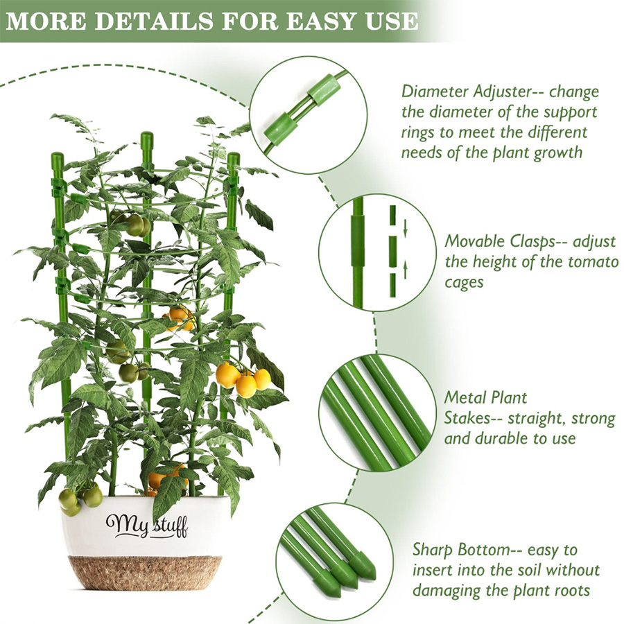 Durable Thickened Plastic Plan - Vine Climbing Plastic recension och pris