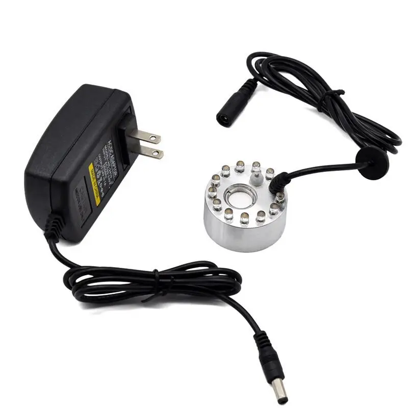 12 LED Atomizer Electric Air H - Terrarium Fogger Ultrasonic recension och pris